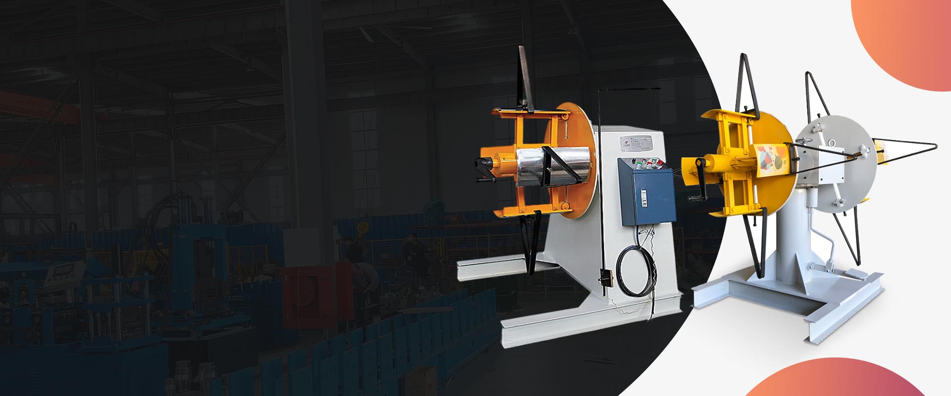 Accessoires pour machines de formage de rouleaux