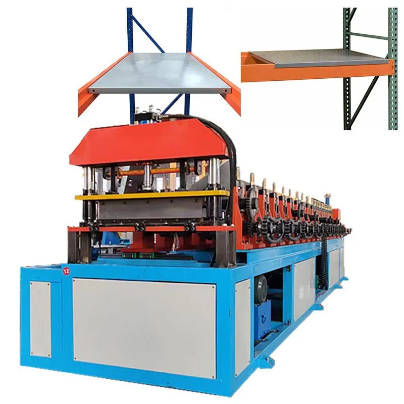 Petit pain de platelage de support de palette en acier solide formant la machine
